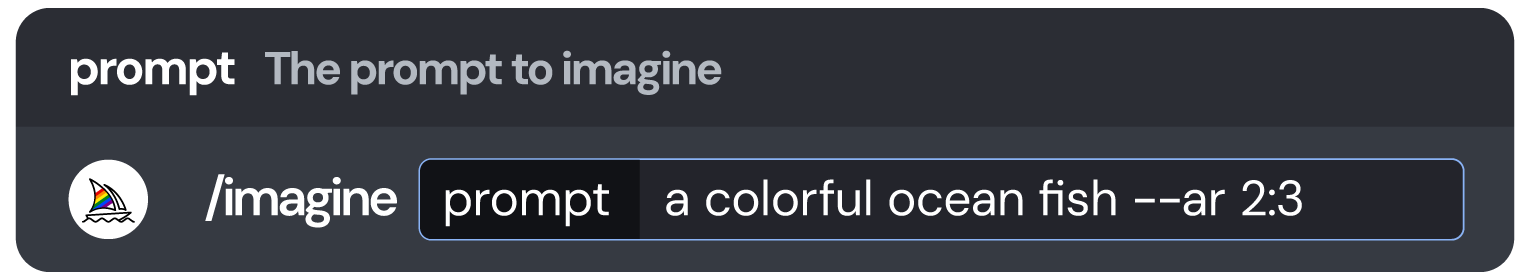 Using --ar in Discord